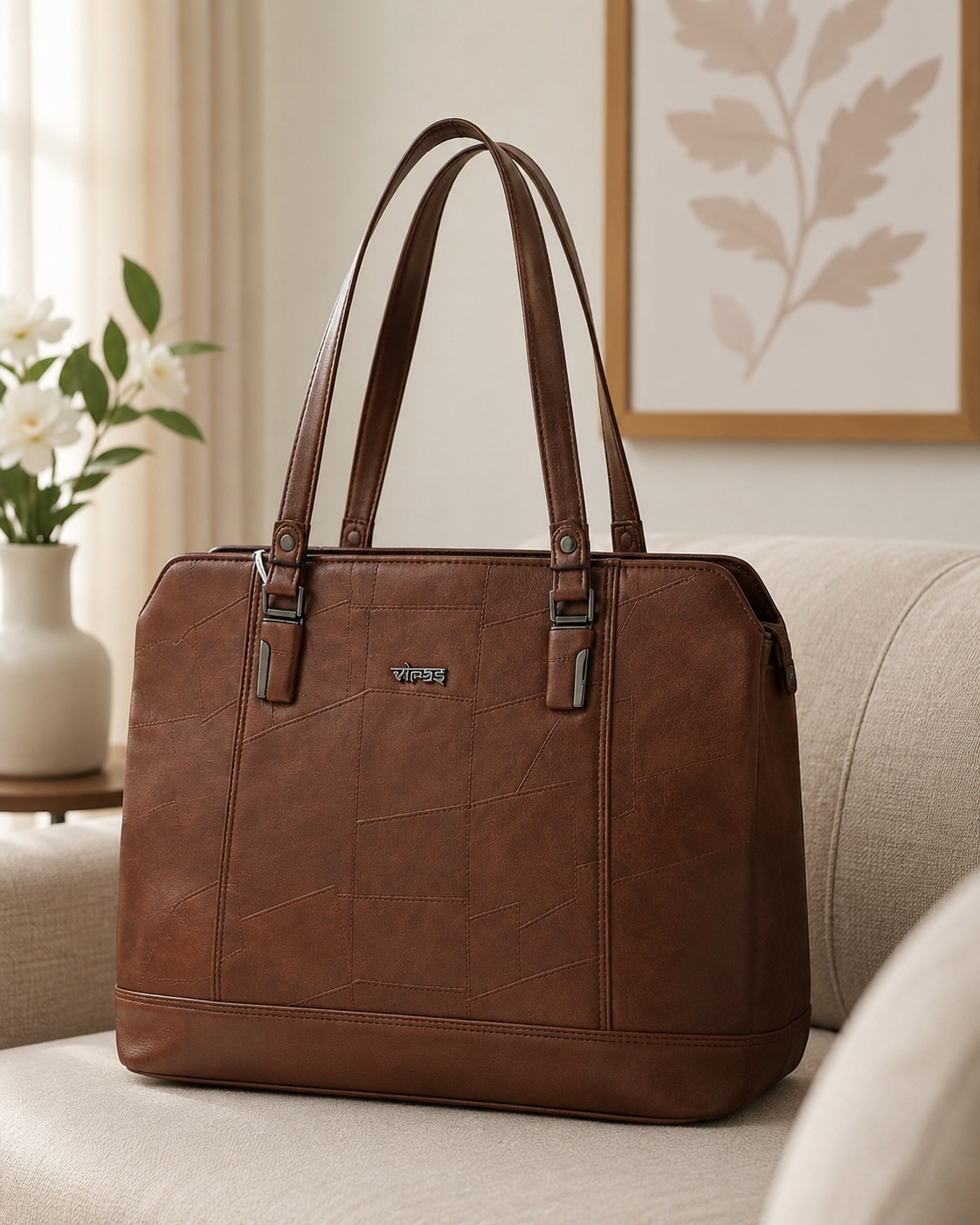 Western ToteBags -Brown