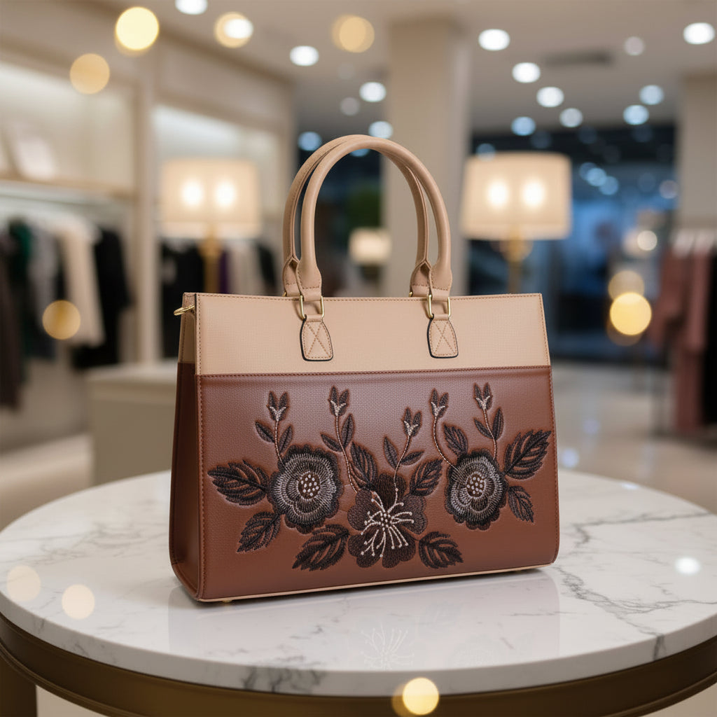 Embroidery Brown