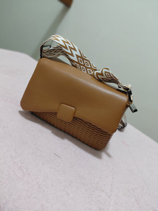 Flap Bags - Crossbags - Brown