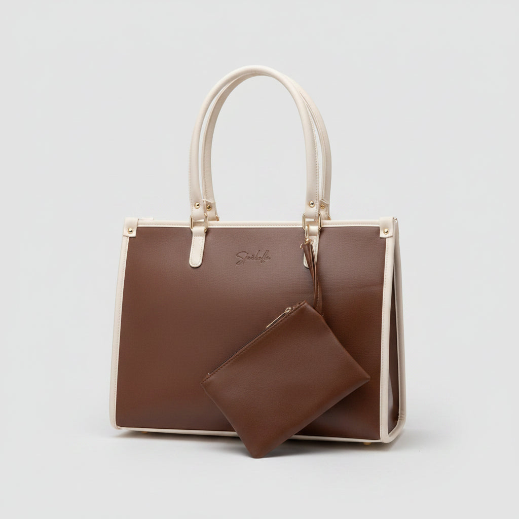 Bag with Pouche Brown