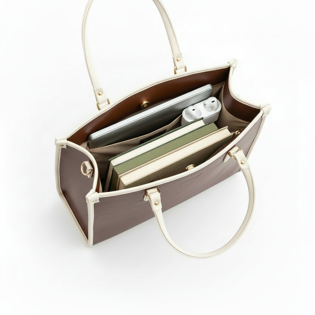 Bag with Pouche Brown