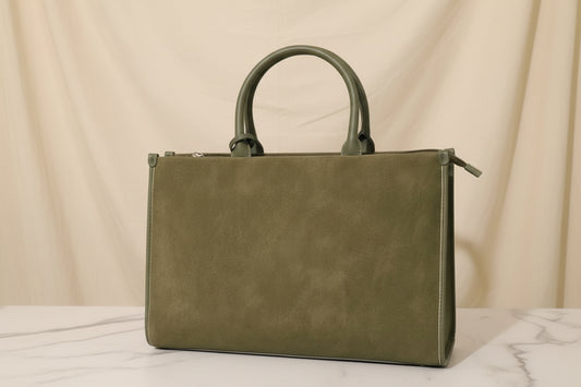 Structured bag Green