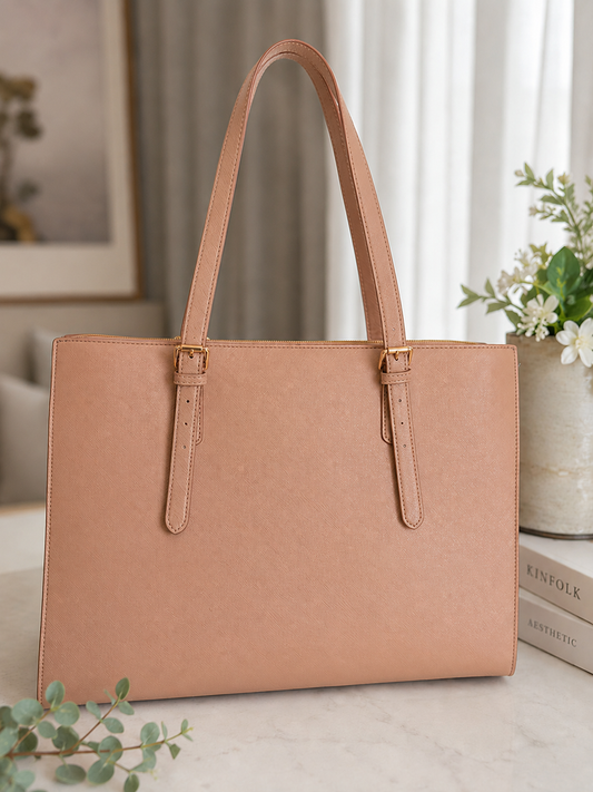 Beige Big Tote