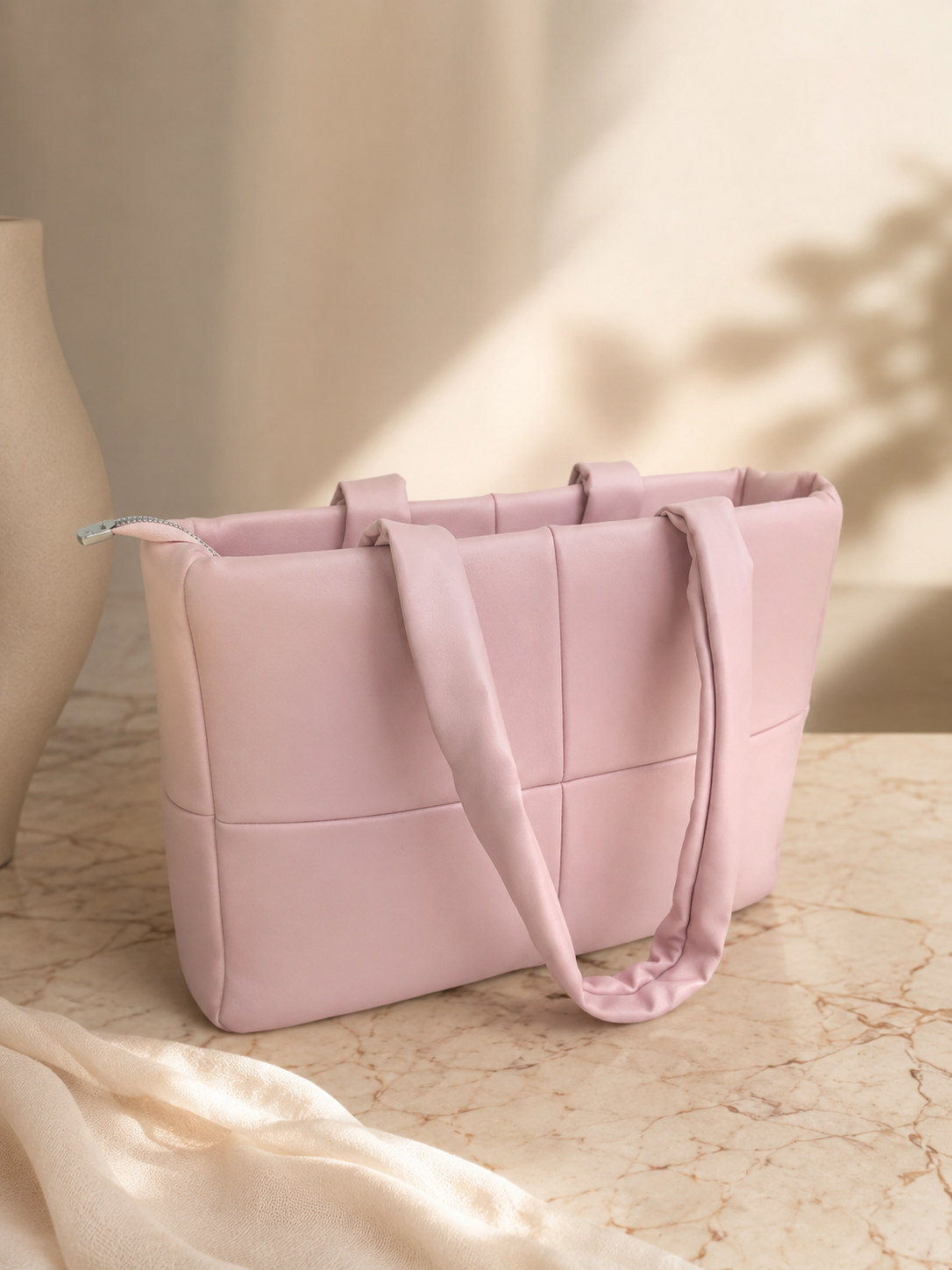 Soft tote -Pink