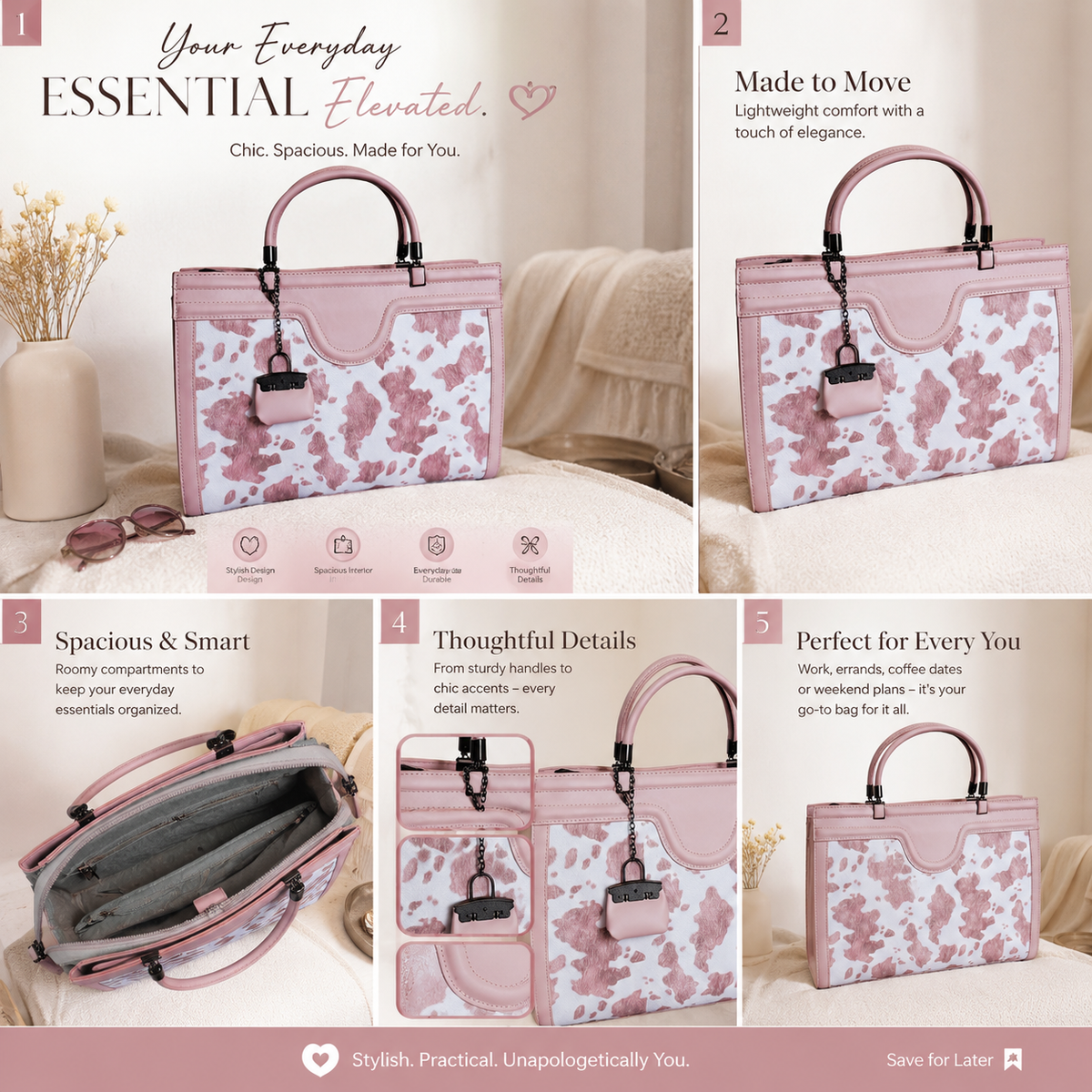 Spot Bags - Pink